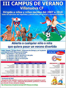 III CAMPUS DE VERANO VILLANUEVA CF 2022