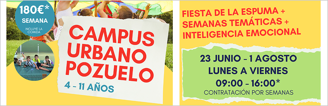 CAMPAMENTO URBANO POZUELO 2025