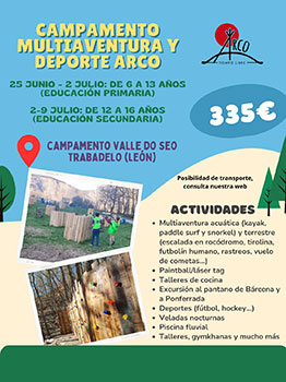 CAMPAMENTO ARCO EN VALLE DO SEO 2023