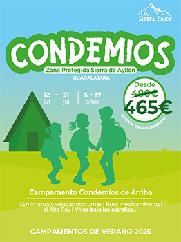 CAMPAMENTO CONDEMIOS - LA SIERRA EDUCA 2025