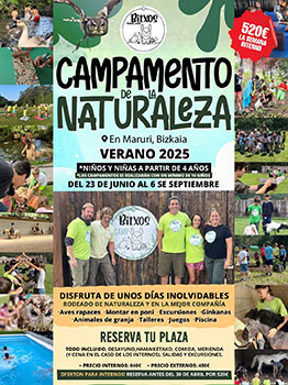 ANIMALES Y NATURALEZA BITXOS MARURI. BIZKAIA 