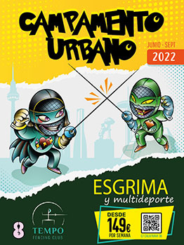 CAMPAMENTO URBANO DE ESGRIMA TEMPO 2022