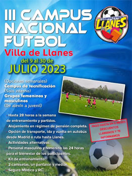 Campus fútbol gijón 2023