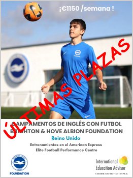 FÚTBOL E INGLÉS CON BRIGHTON FC - REINO UNIDO 2025