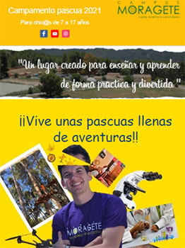 CAMPAMENTO DE PASCUA - CAMPUS MORAGETE 