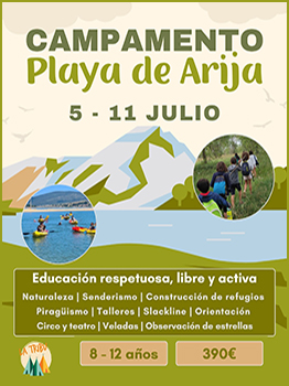 CAMPAMENTO PLAYA DE ARIJA 2025