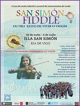 CURSO DE VERANO -  SAN SIMÓN FIDDLE 2025