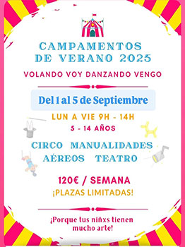 CAMPAMENTO AÉREO, CIRCO.. 2025