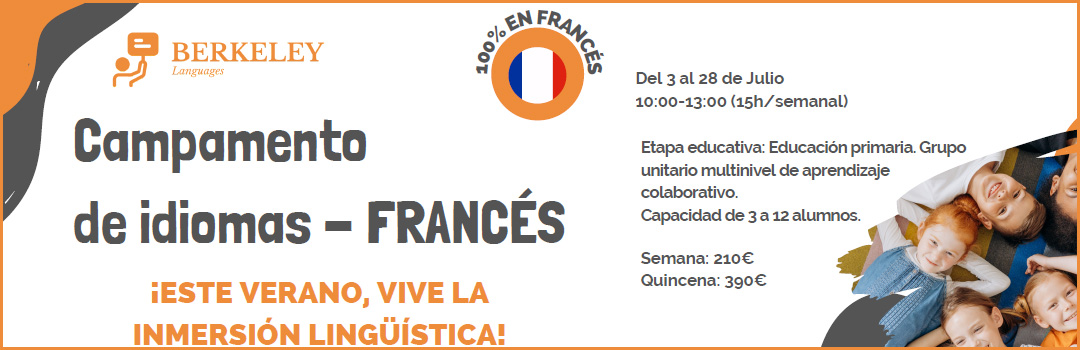 CAMPAMENTO DE IDIOMAS - FRANCÉS 